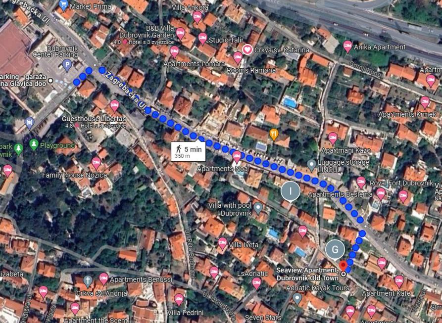 Apartament Seaview Dubrovnik Old Town Zewnętrze zdjęcie